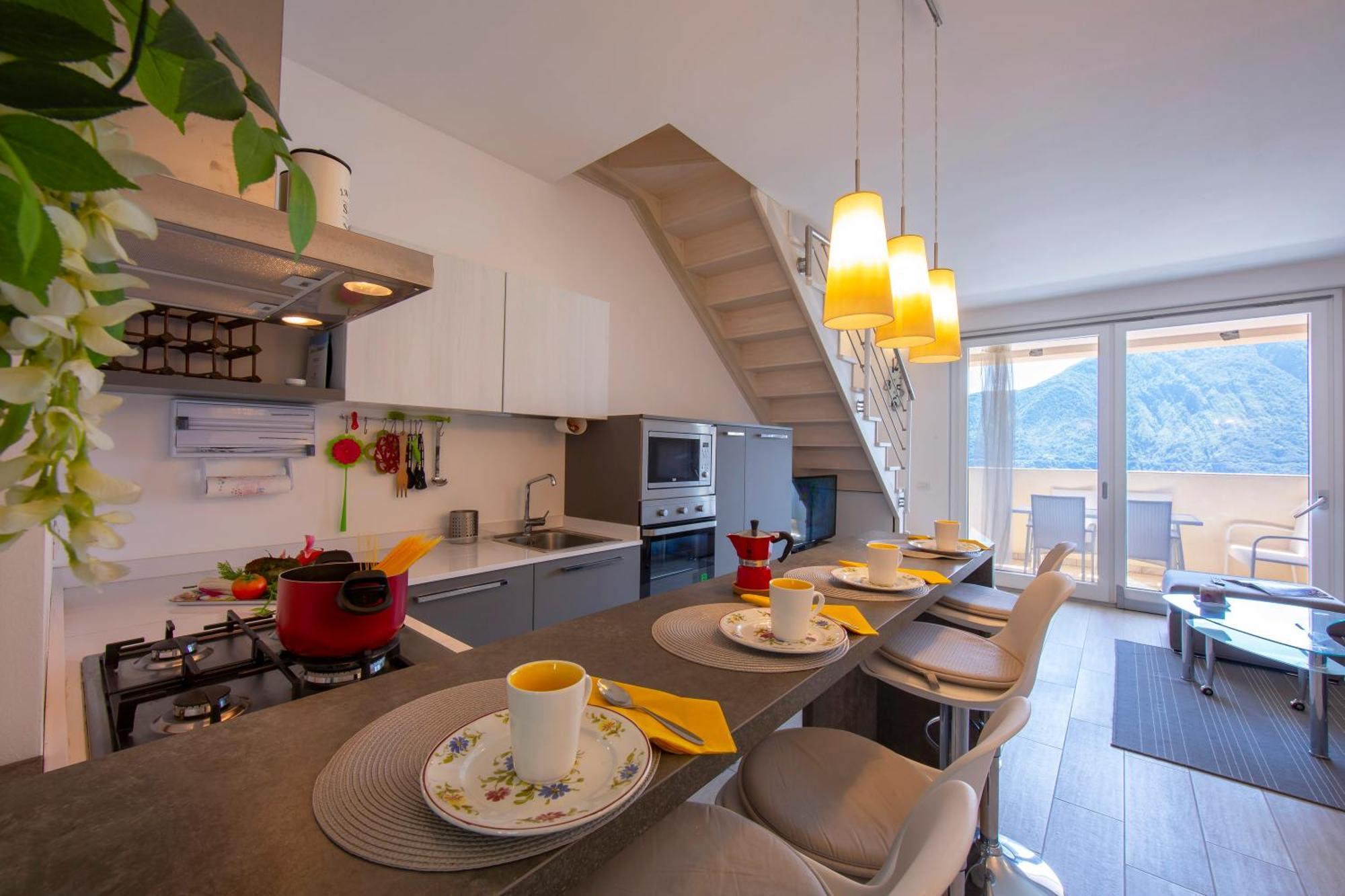 Como Lake Modern Apartament Ulivi Apartment Mezzegra Ngoại thất bức ảnh
